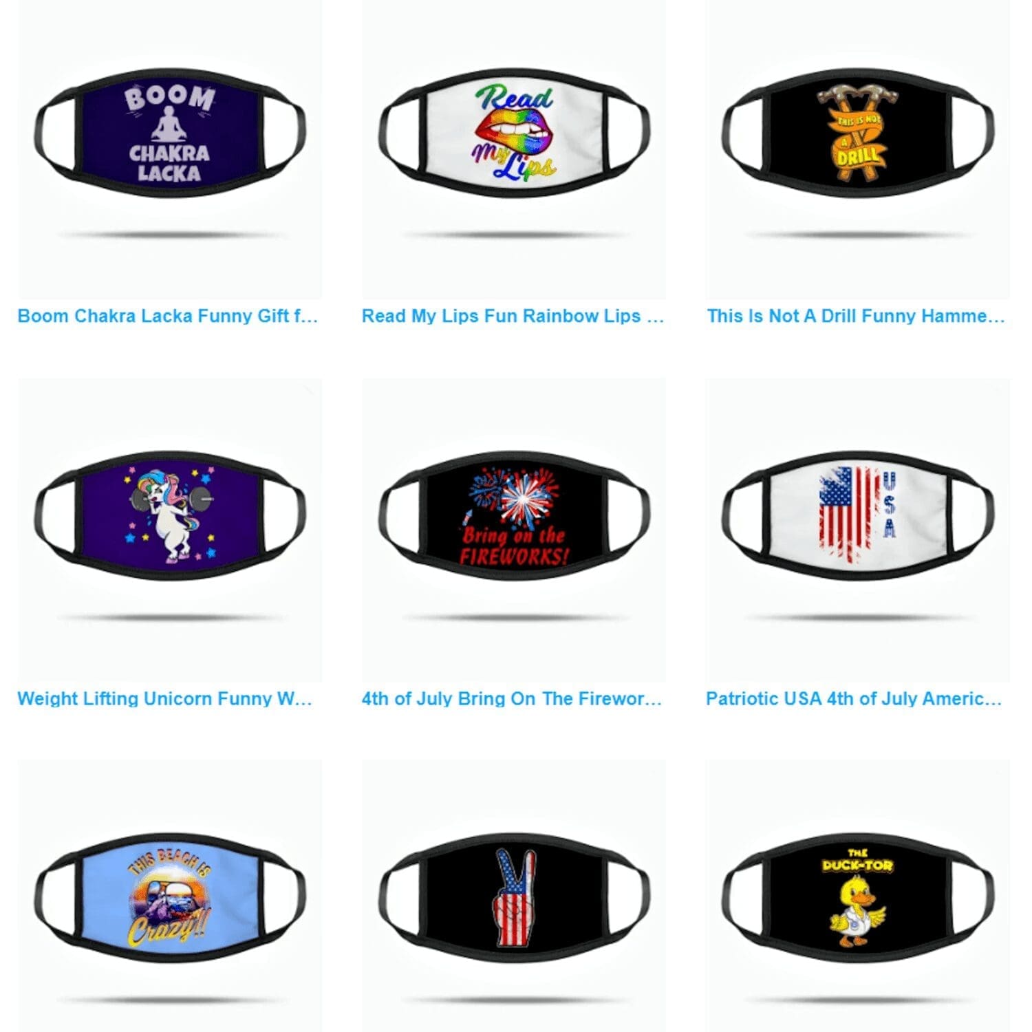 Tee Public Face Masks